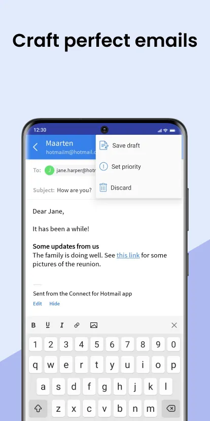 Schermafbeelding 6 van Connect for Hotmail & Outlook